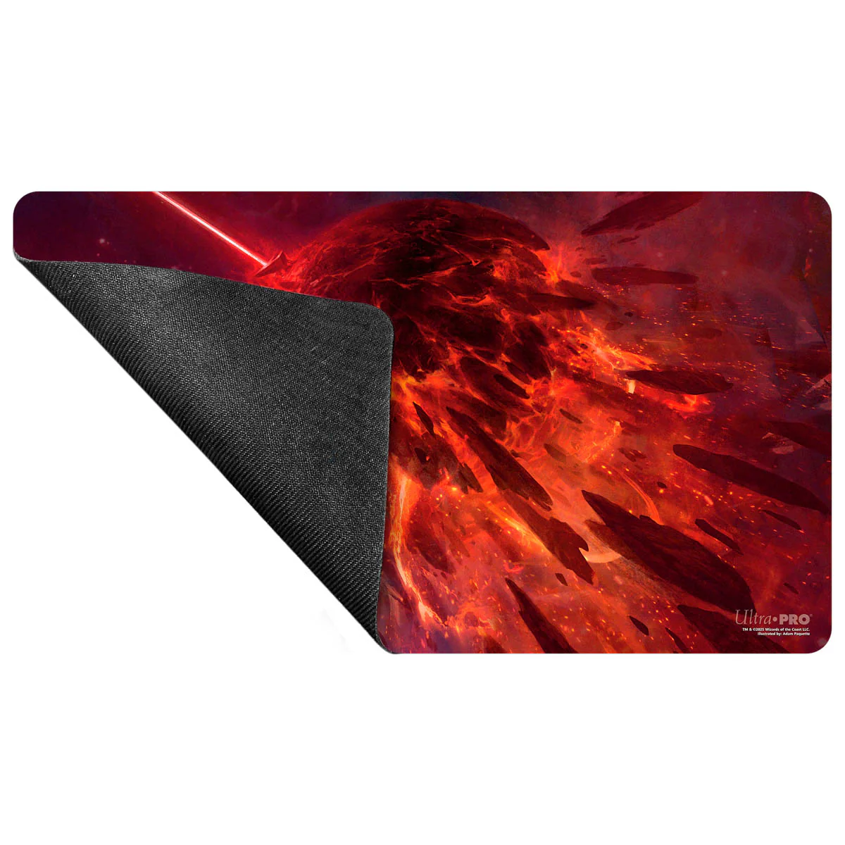 Magic: The Gathering - Edge of Eternities Playmat - Mythic Land Red