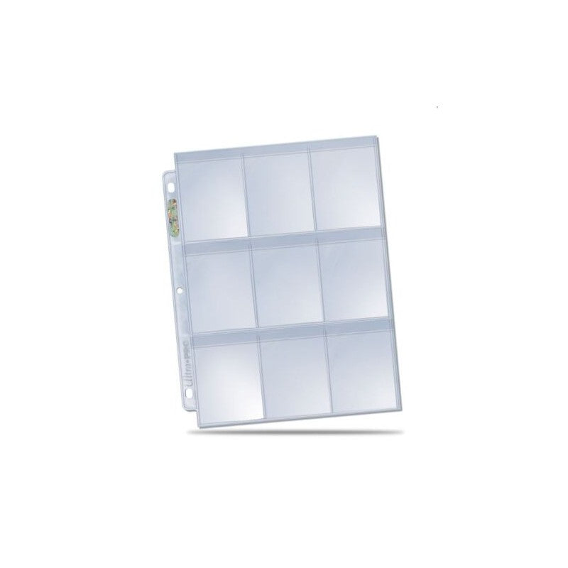 100 Ultra Pro PLATINUM Nine Pocket Pages