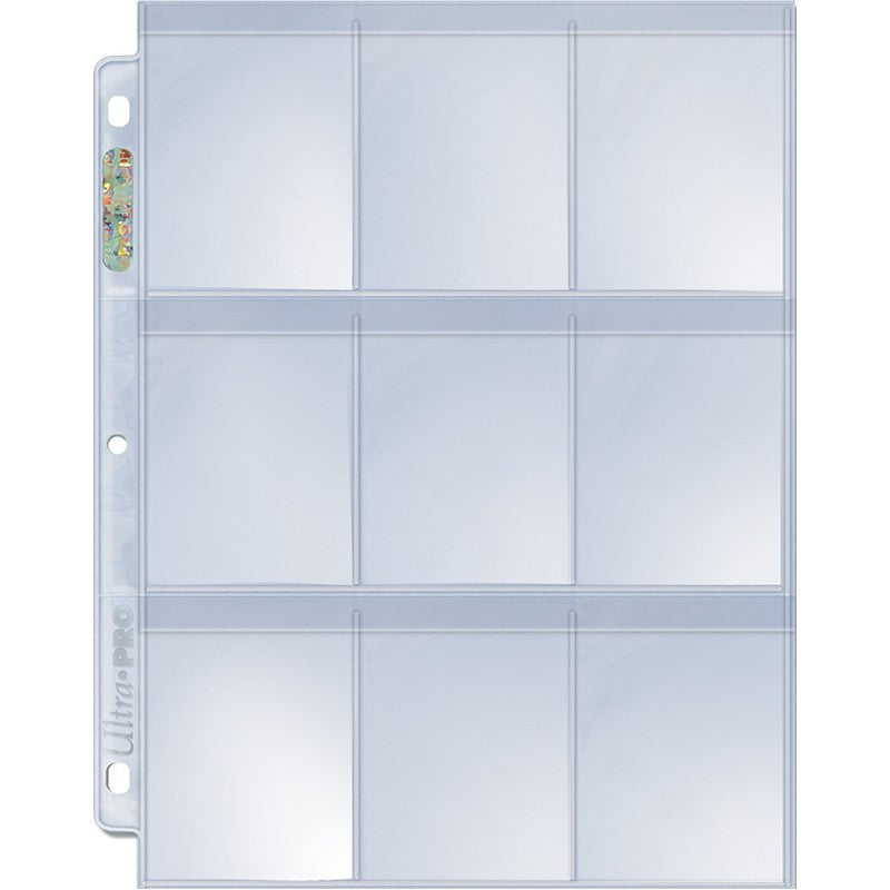100 Ultra Pro PLATINUM Nine Pocket Pages