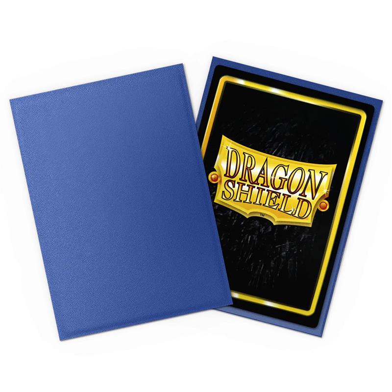 Dragon Shield - Non-Glare - Blue - Matte Sleeves - Standard Size (100 Sleeves)