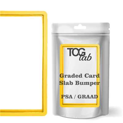 TcgLab Bumper for Graded Cards in Silicone (PSA/GRAAD) - Giallo