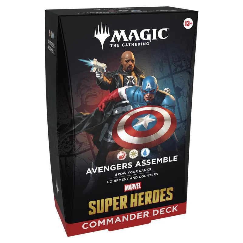 Magic: the Gathering - Marvel Super Heroes Avengers Assemble Commander Deck - English
