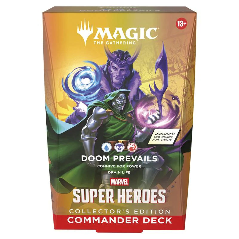 Magic: the Gathering - Marvel Super Heroes Commander Deck Set Collector’s Edition (set of 4 decks)