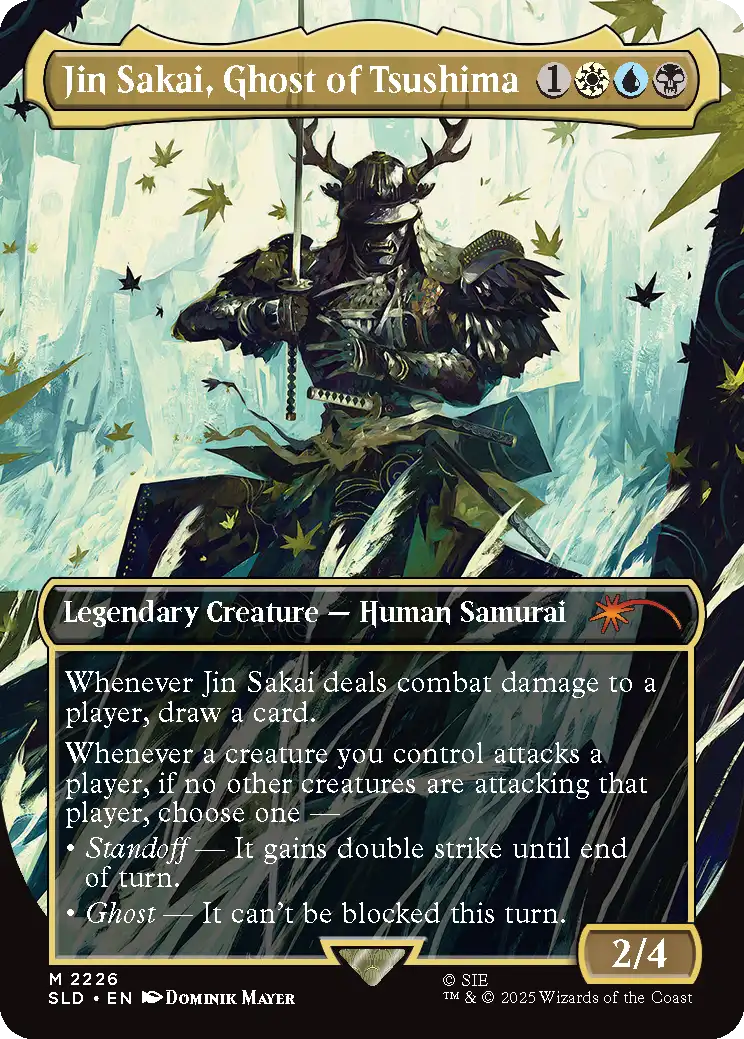 MTG - Secret Lair x PlayStation Superdrop: Ghost of Tsushima (Non-Foil)
