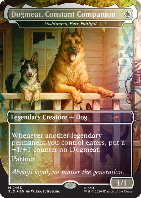 Magic: The Gathering - Secret Lair x Fallout®: Greet the Dog - Foil - English