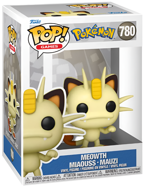 Funko POP! Pokémon - Meowth #780 EN