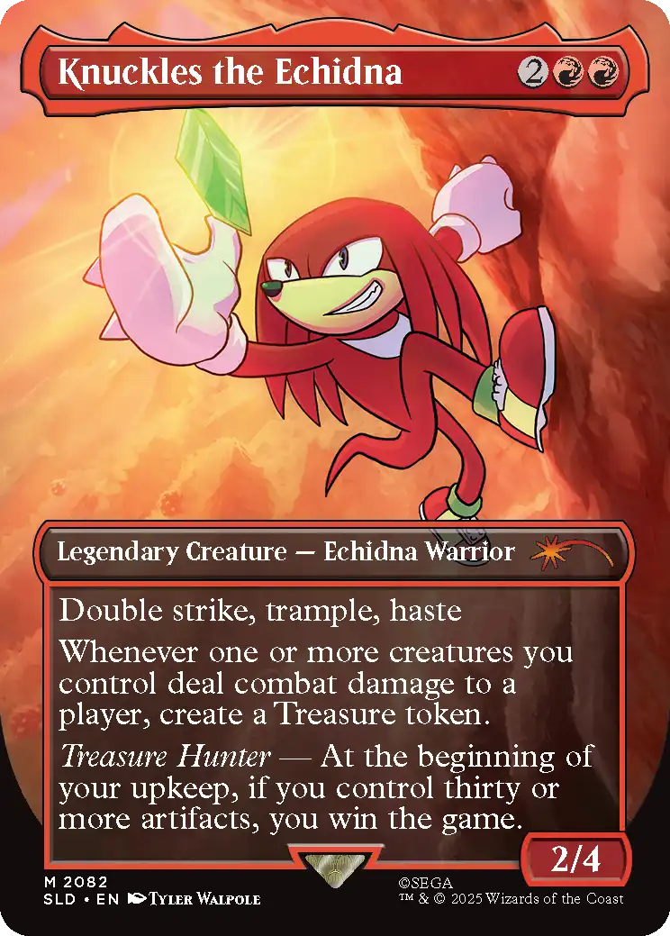Magic: the Gathering - Secret Lair: Sonic - Friends & Foes