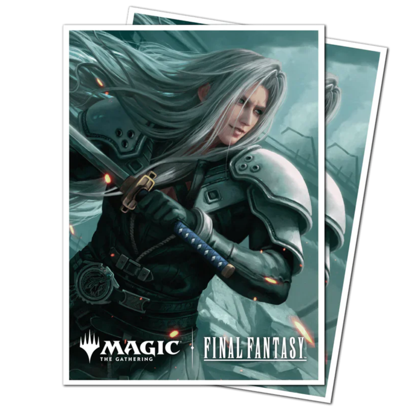 Ultra Pro - FINAL FANTASY 100ct Deck Protector Sleeves Commander for MtG - Version B (257755-002)