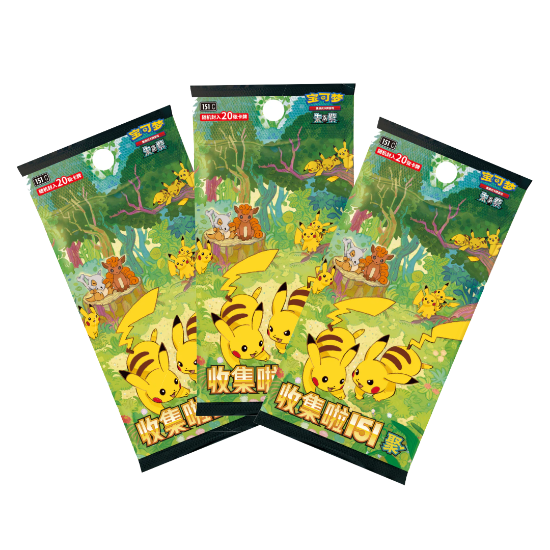 Pokemon TCG: Collect 151 Journey Jumbo Booster Box - Chinese