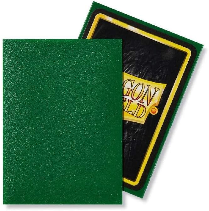 100 Dragon Shield Sleeves - Matte Emerald