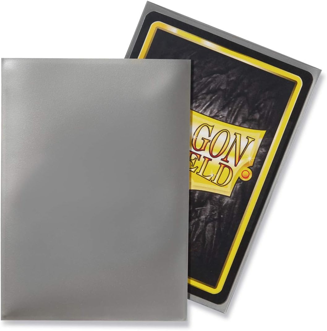 100 Dragon Shield Sleeves - Classic Silver