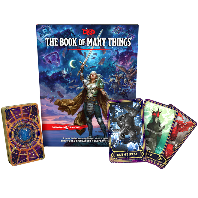 Dungeons and Dragons - Deck of Many Things Hard Cover - EN