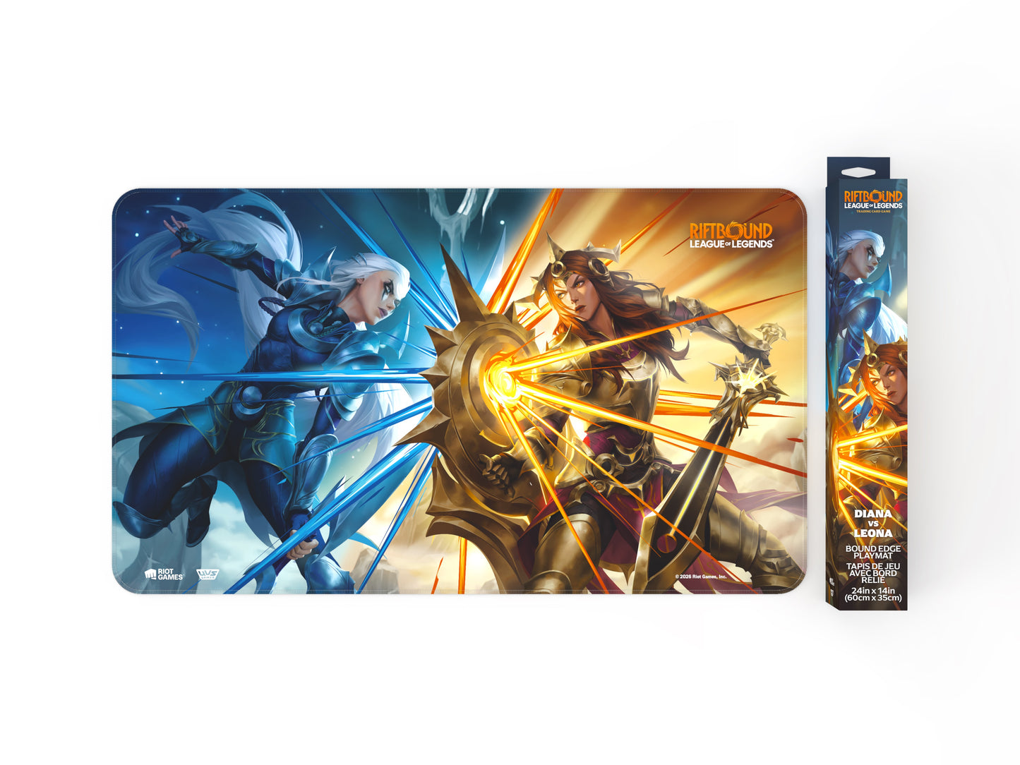 Riftbound: League of Legends TCG - Vendetta Playmat: Diana vs Leona