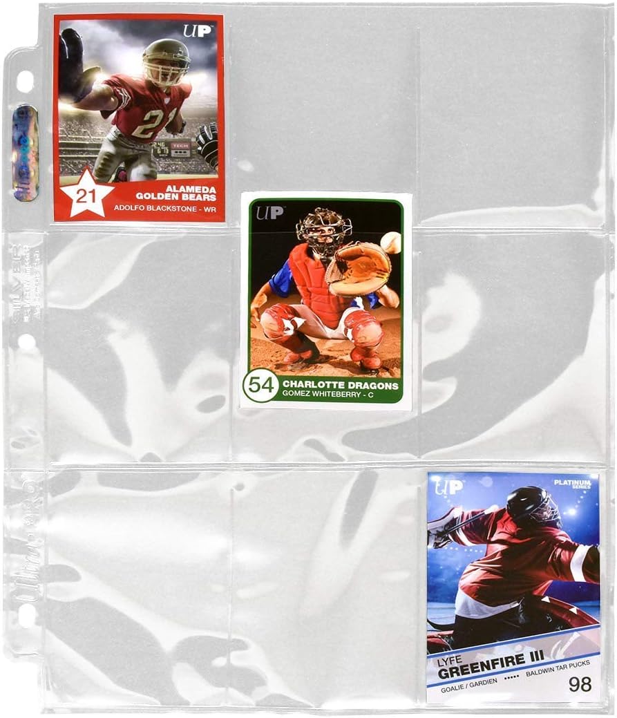 1 Ultra Pro PLATINUM Nine Pocket Pages
