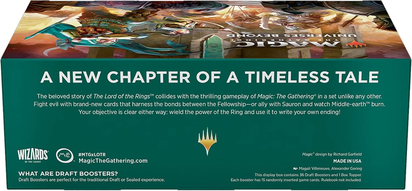 The Lord of the Rings: Tales of Middle-Earth Draft Booster Display - English