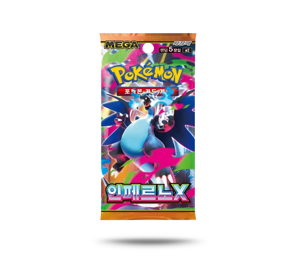 Pokemon - Mega Inferno X Booster Pack - KR