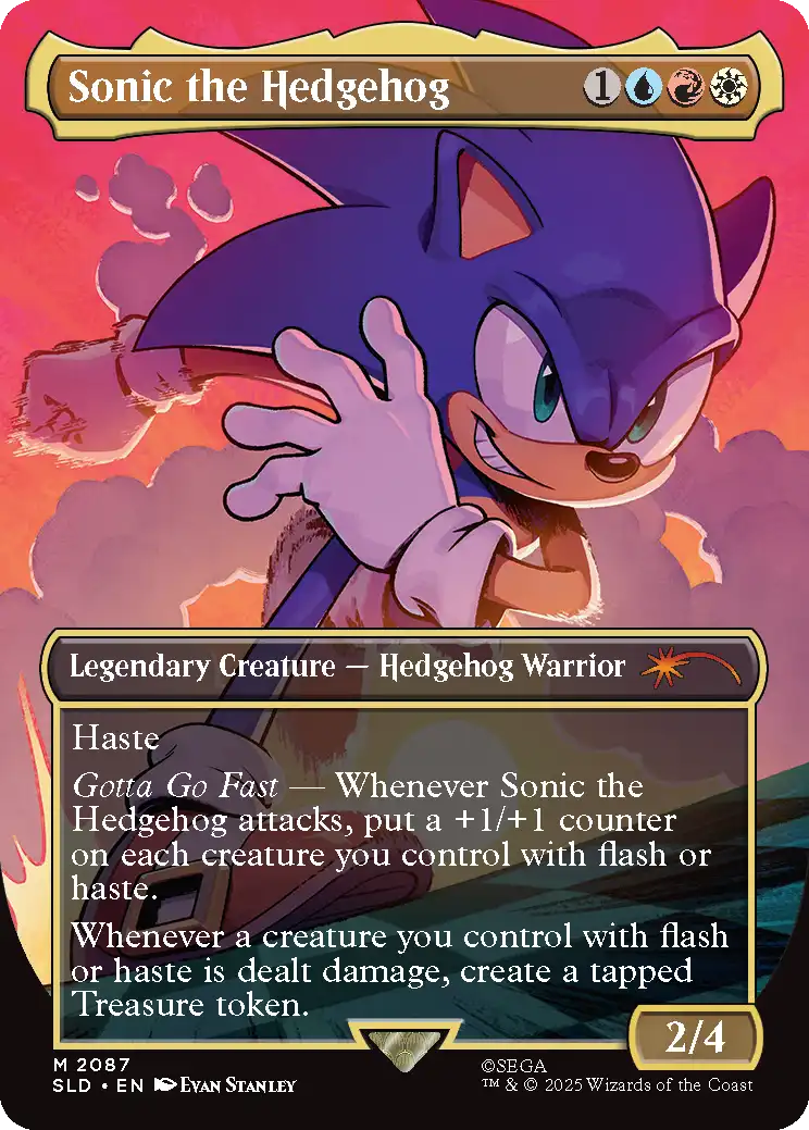 Magic: the Gathering - Secret Lair: Sonic - Friends & Foes