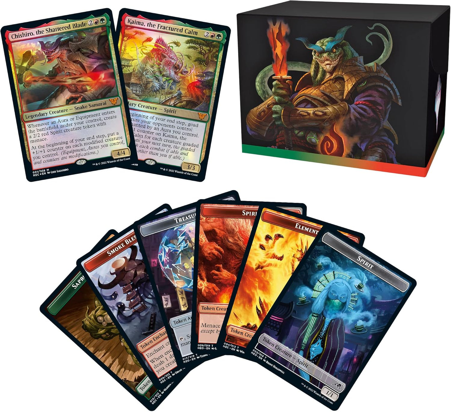 (MTG) Commander: Kamigawa: Neon Dynasty: "Upgrades Unleashed" Deck