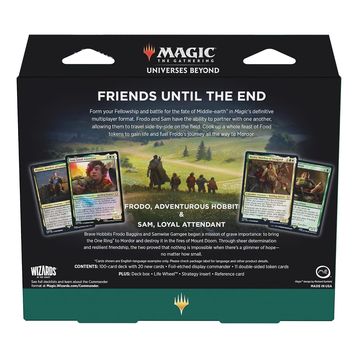 Commander: The Lord of the Rings: Tales of Middle-earth: "Food and Fellowship" Commander Deck