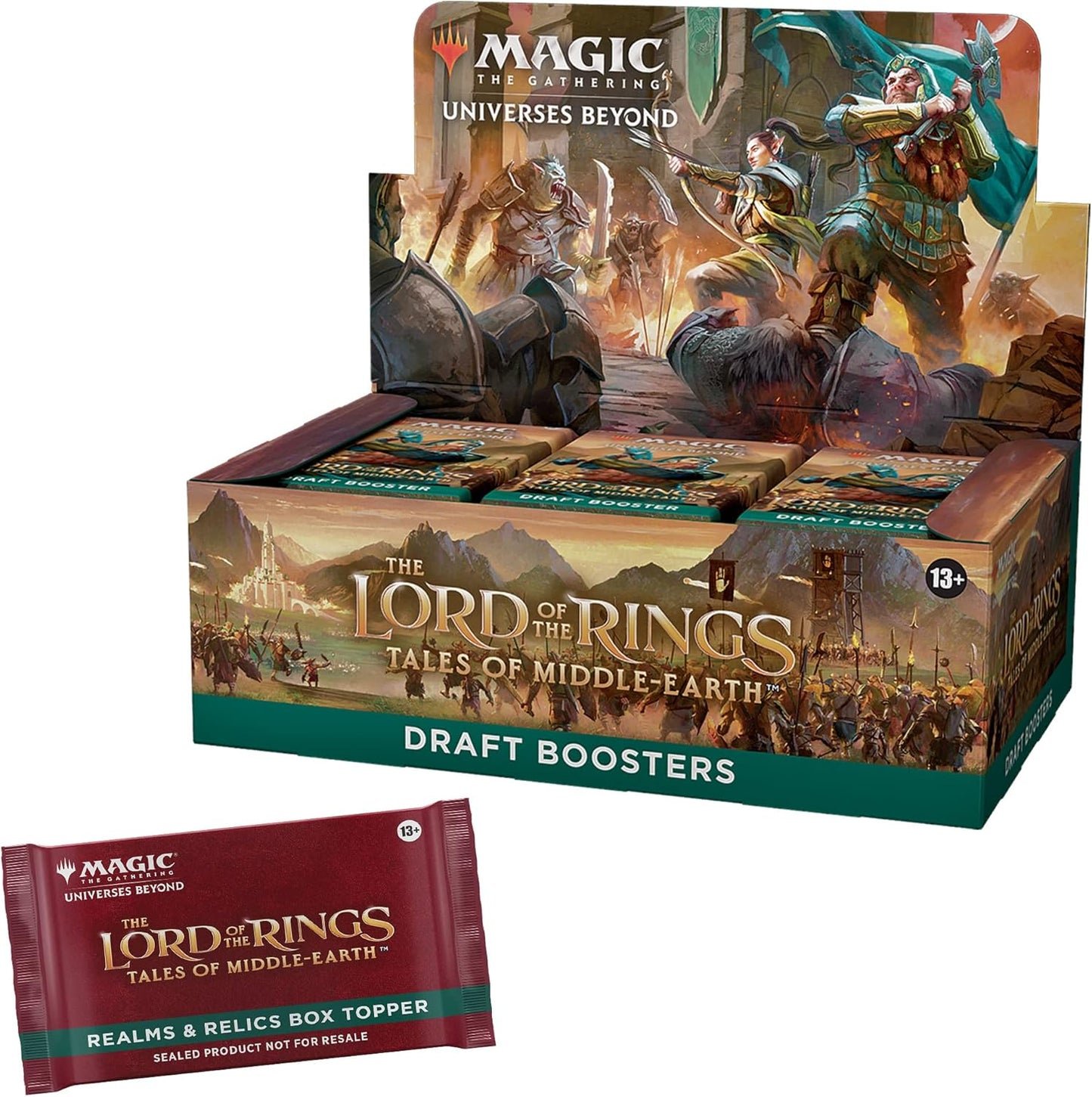 The Lord of the Rings: Tales of Middle-Earth Draft Booster Display - English