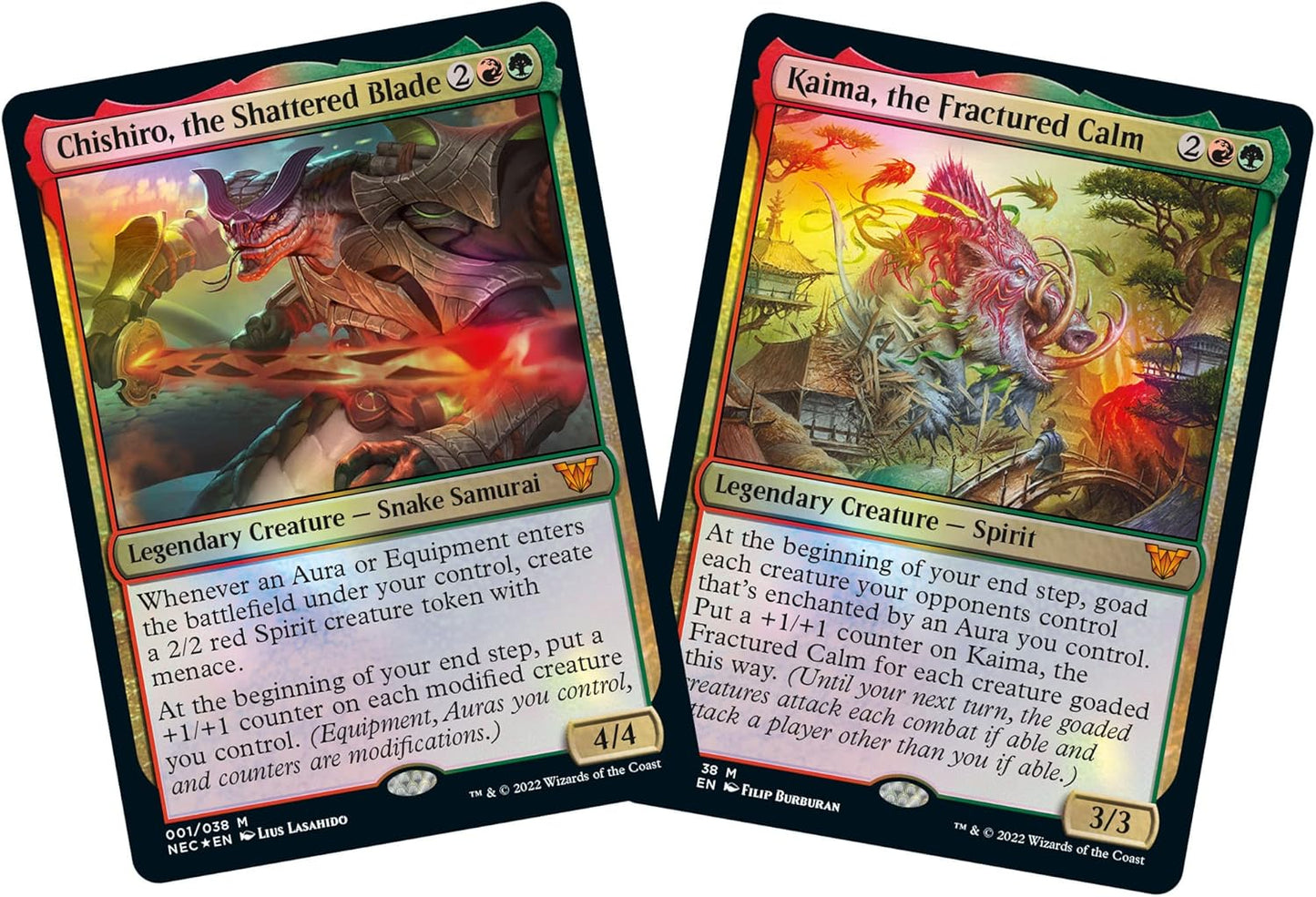 (MTG) Commander: Kamigawa: Neon Dynasty: "Upgrades Unleashed" Deck
