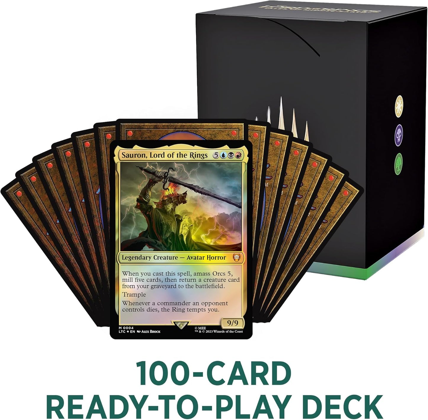 Commander: The Lord of the Rings: Tales of Middle-earth: "The Hosts of Mordor" Commander Deck