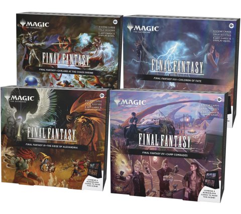 Magic: The Gathering - Final Fantasy Scene Box: The Siege of Alexandria (incl. 3 play boosters)