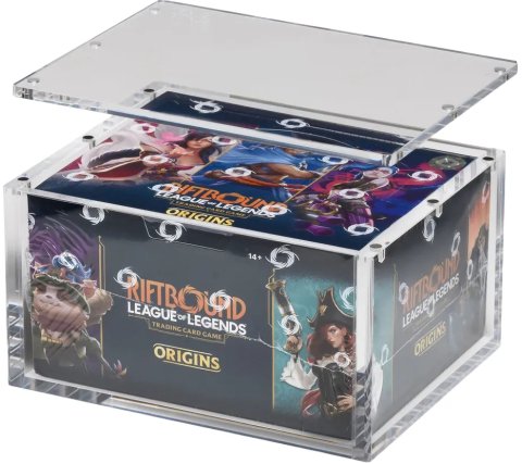 The Acrylic Box - League of Legends Riftbound Boosterbox Display Case