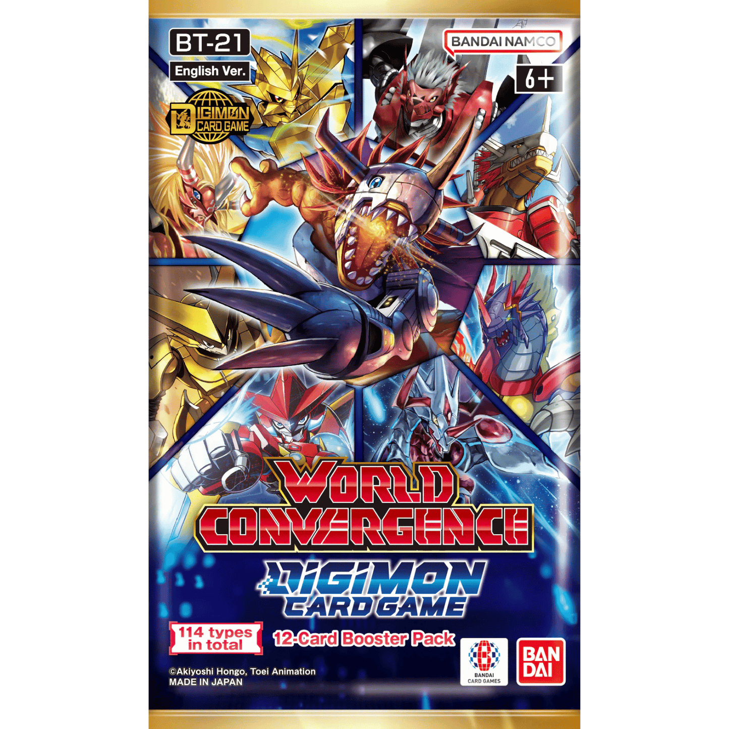 Digimon Card Game World Convergence (BT-21) Booster Box