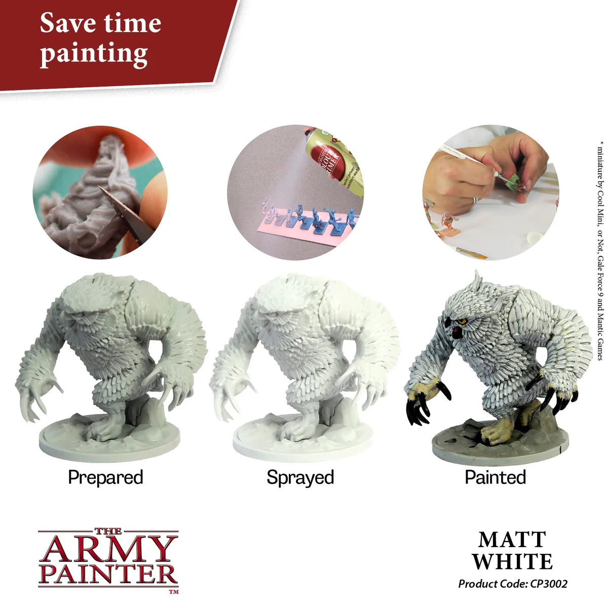 The Army Painter - Colour Primer: Matt White