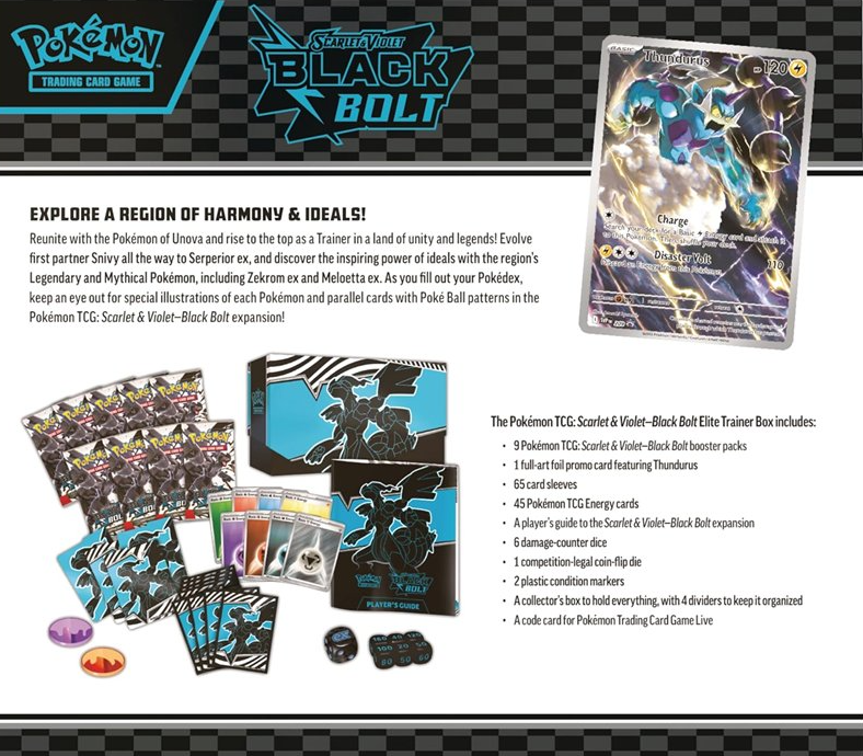 SV10.5 Black Bolt - Elite Trainer Box