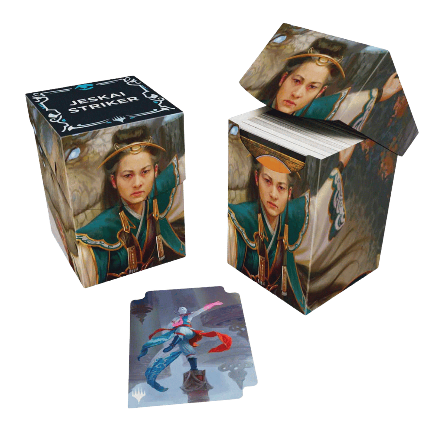 Ultra Pro - Tarkir: Dragonstorm 100+ Deck Box Commander for MtG - Jeskai
