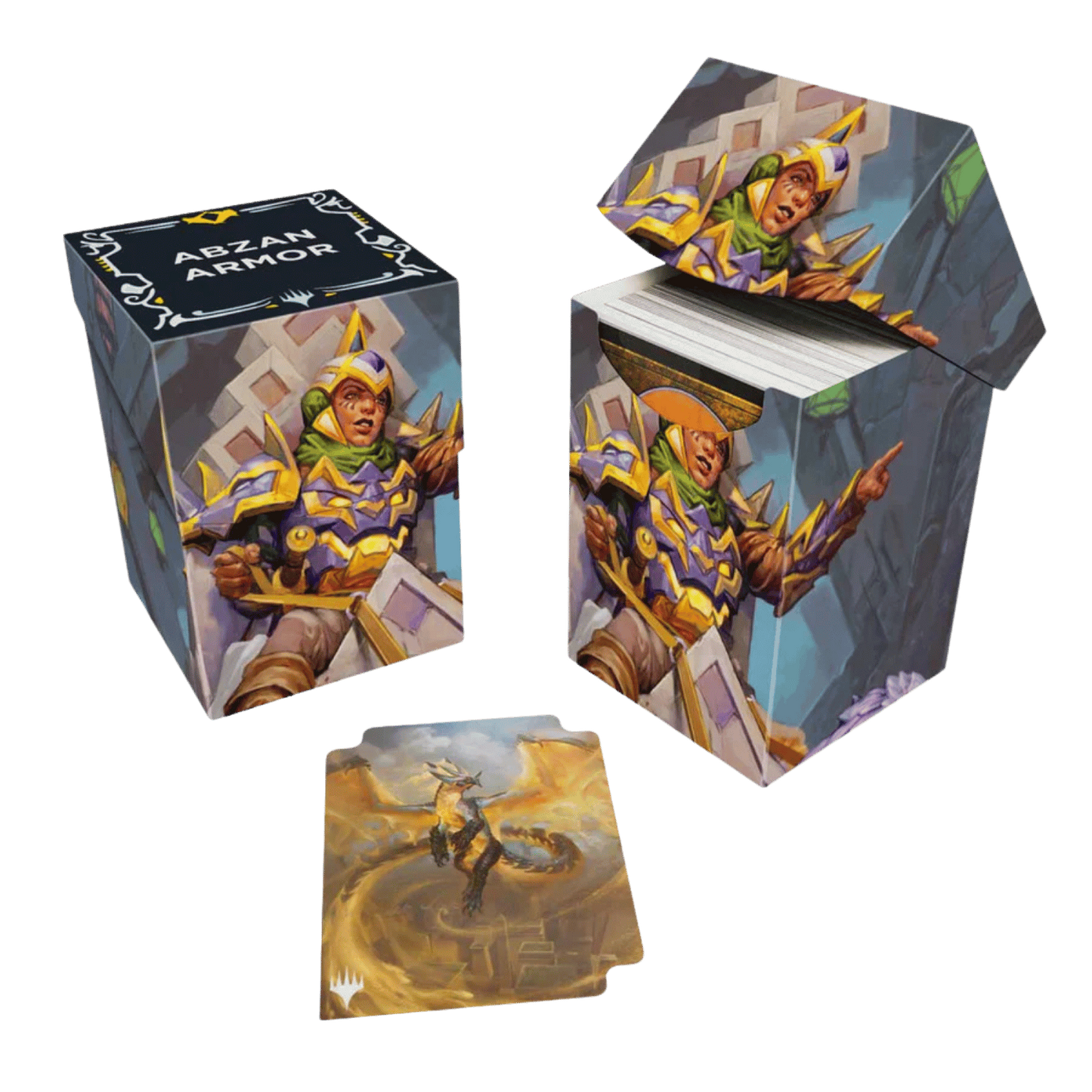Ultra Pro - Tarkir: Dragonstorm 100+ Deck Box Commander for MtG - Abzan