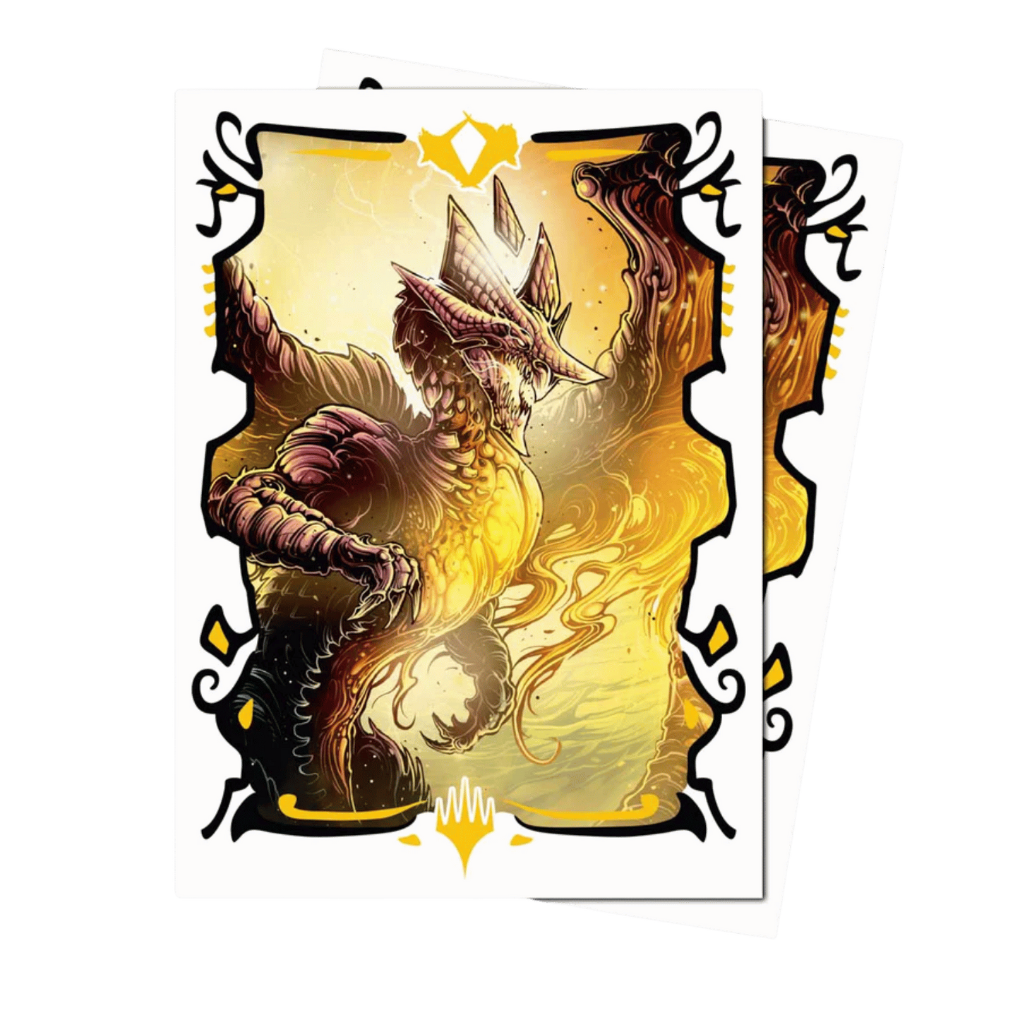 Ultra Pro - Tarkir: Dragonstorm Apex Deck Protector Sleeves for MtG (100 Sleeves) - Abzan