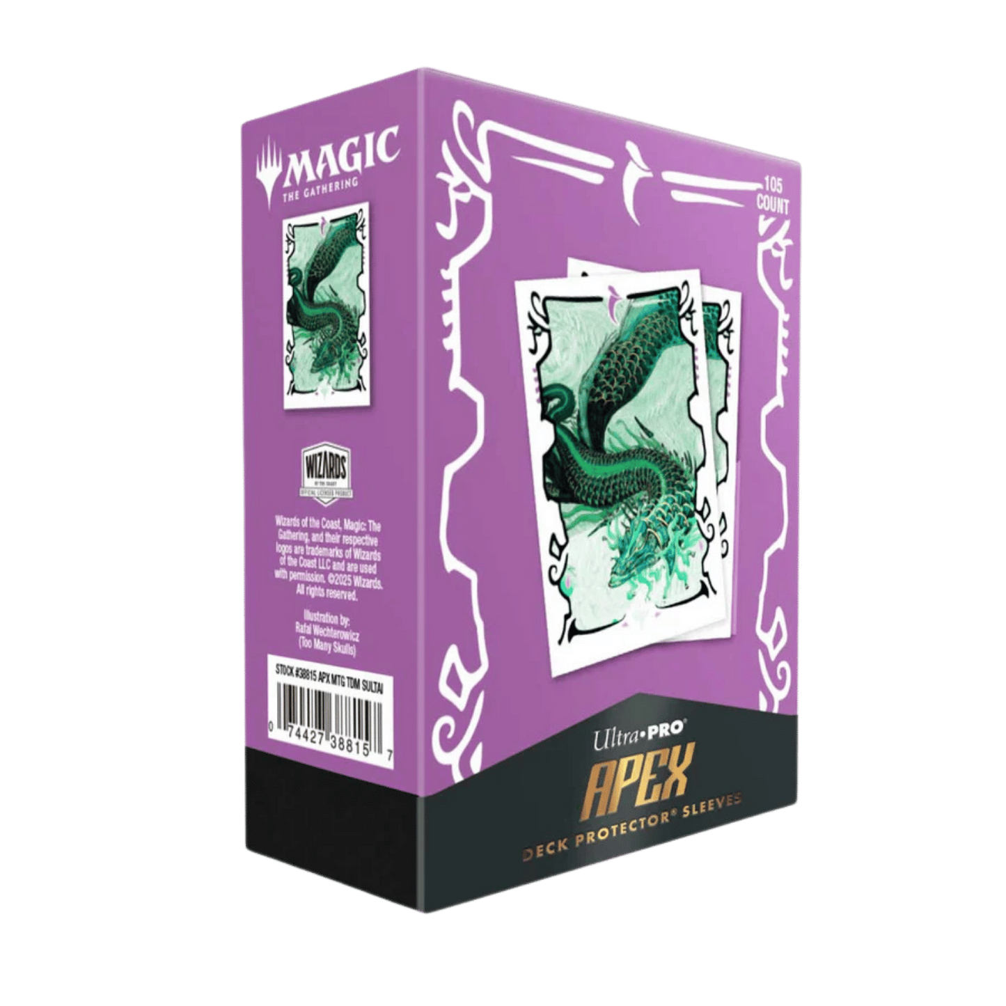 Ultra Pro - Tarkir: Dragonstorm Apex Deck Protector Sleeves for MtG (100 Sleeves) - Sultai