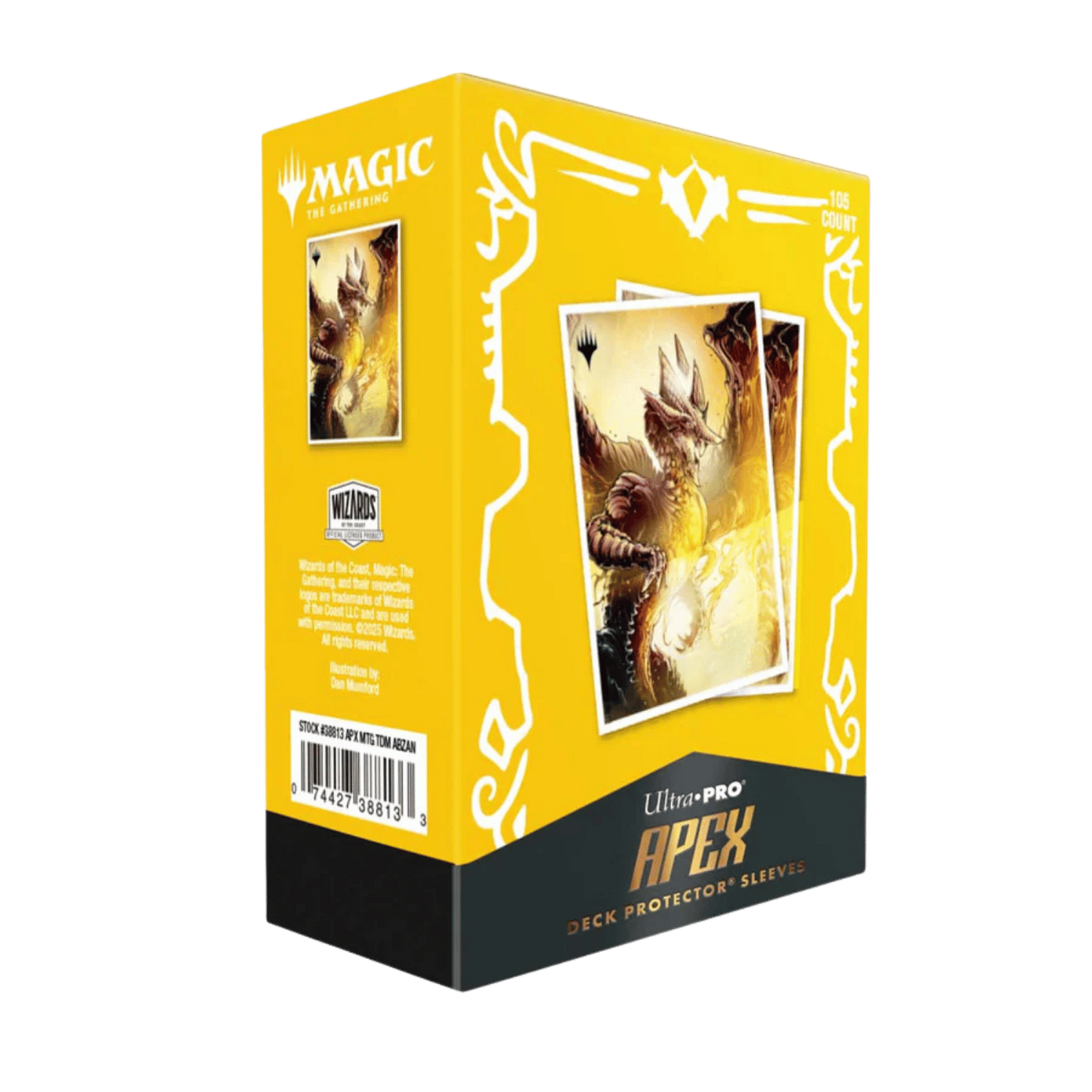 Ultra Pro - Tarkir: Dragonstorm Apex Deck Protector Sleeves for MtG (100 Sleeves) - Abzan