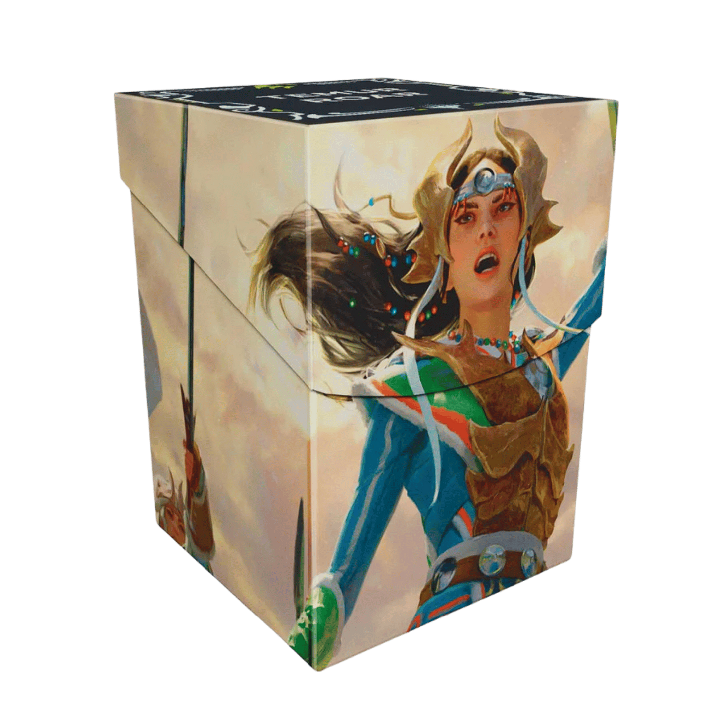 Ultra Pro - Tarkir: Dragonstorm 100+ Deck Box Commander for MtG - Temur