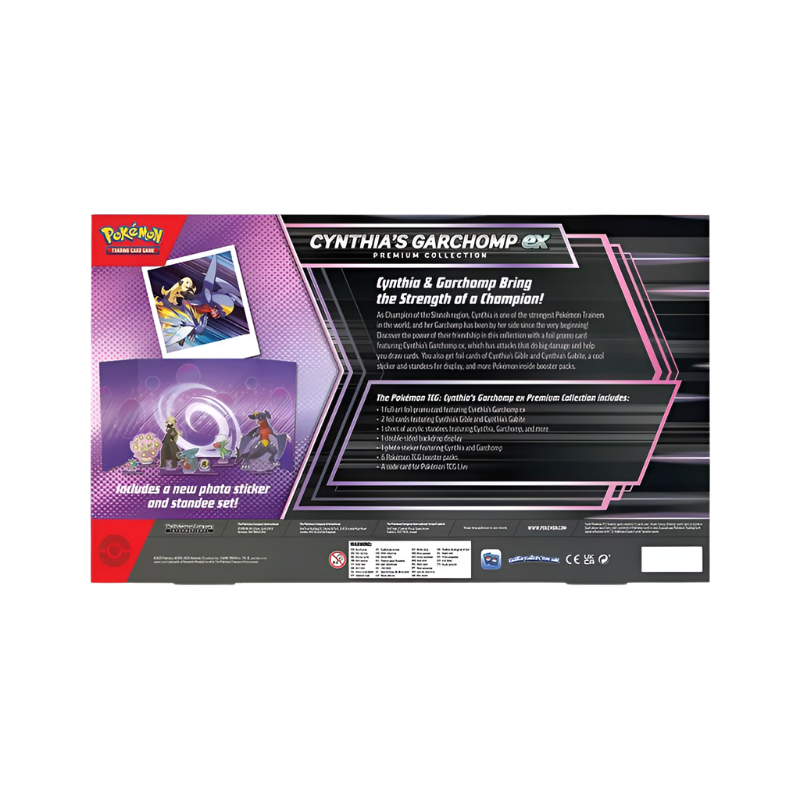 Cynthia’s Garchomp Ex Premium Collection