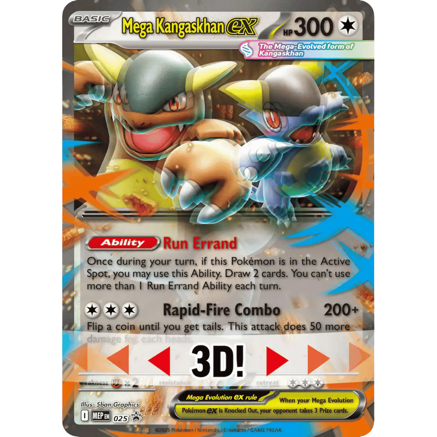 Pokemon ex Box: Mega Kangaskhan ex - English