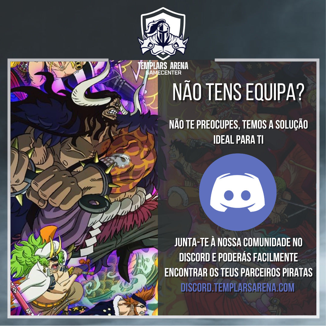 Entrada Torneio de Triplas One Piece Vol.2 - Domingo 8 Fevereiro 2026