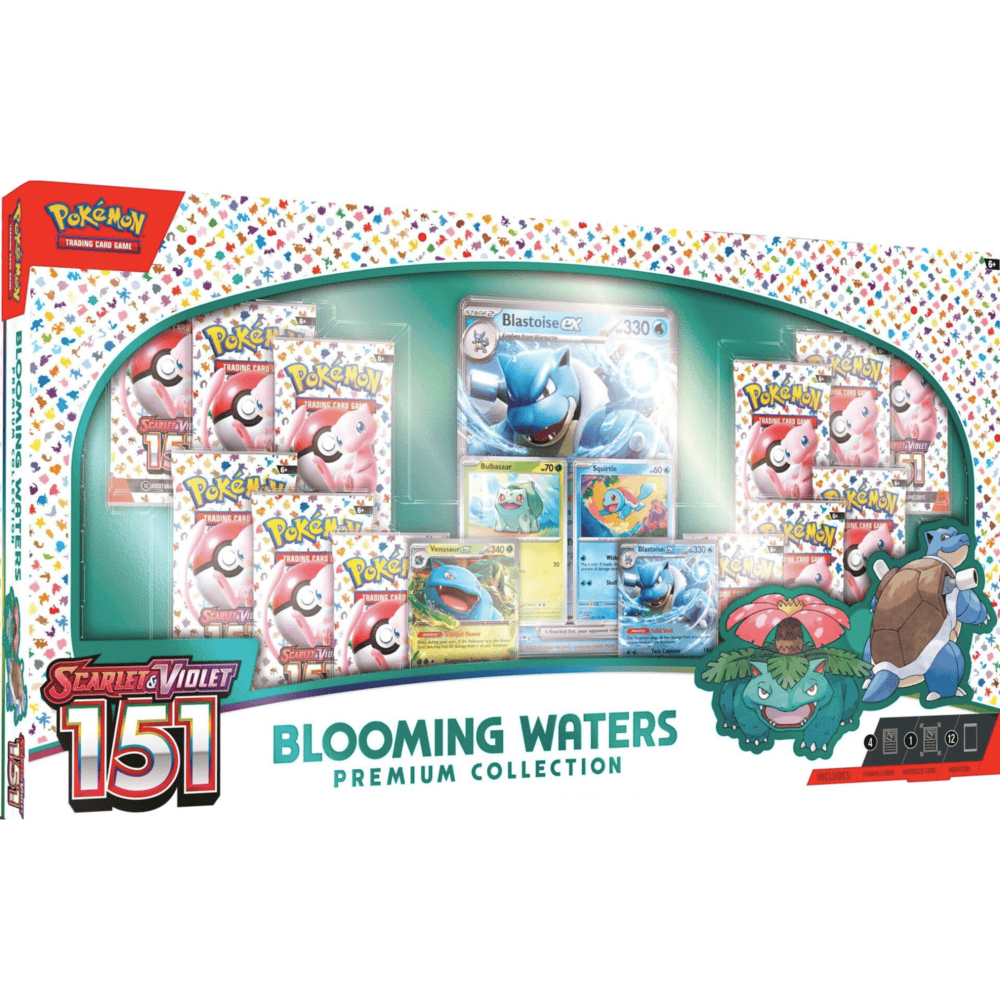 Pokemon Scarlet & Violet: 151 - Blooming Waters Premium Collection 2025