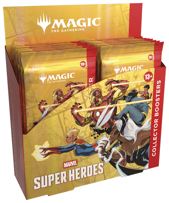 MTG - Marvel Super Heroes Collector's Booster Display (12 Packs) - EN