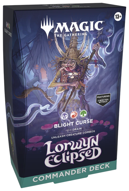 MTG - Lorwyn Eclipsed Commander Deck - Blight Curse - EN