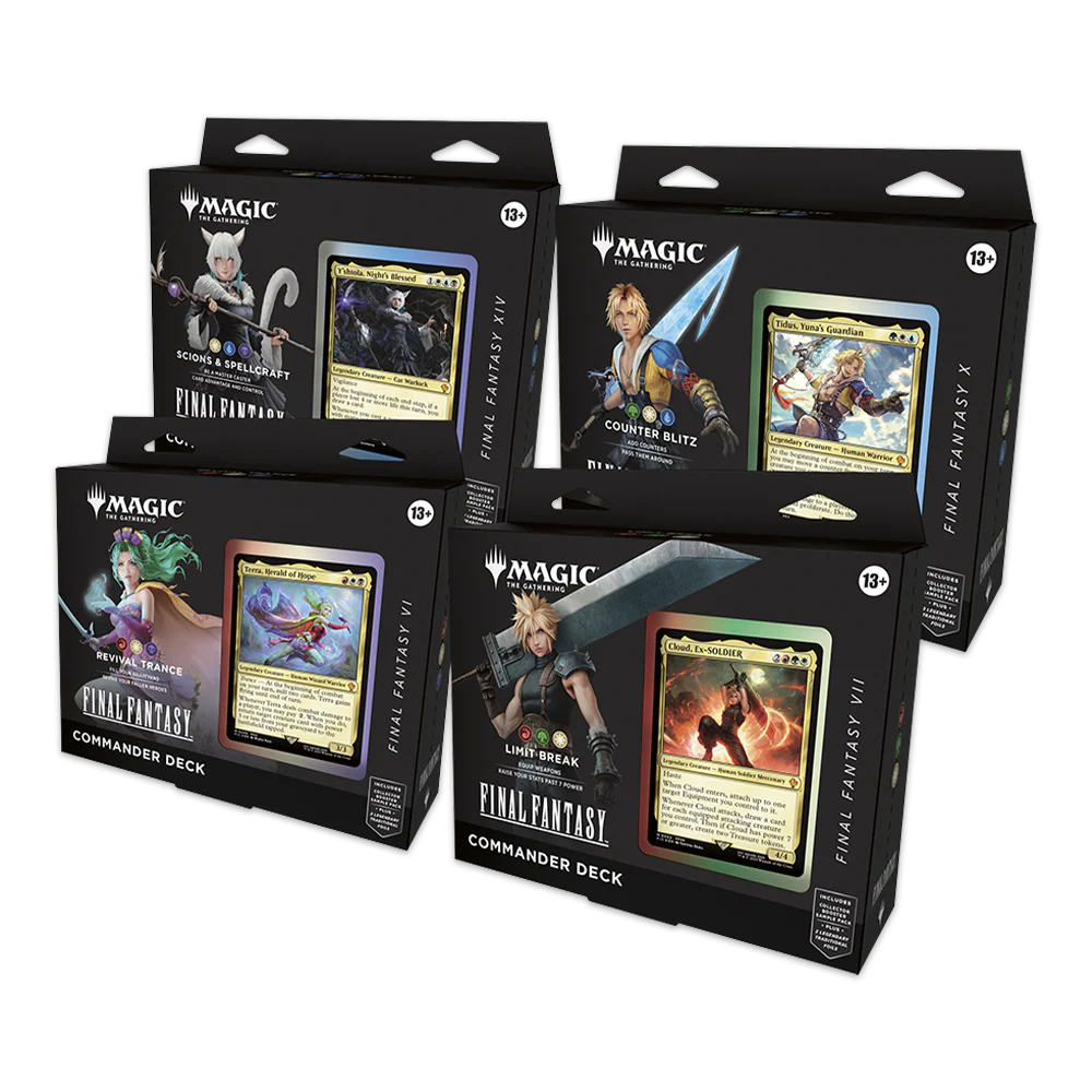MTG Commander - Magic: The Gathering - FINAL FANTASY: Deck Set