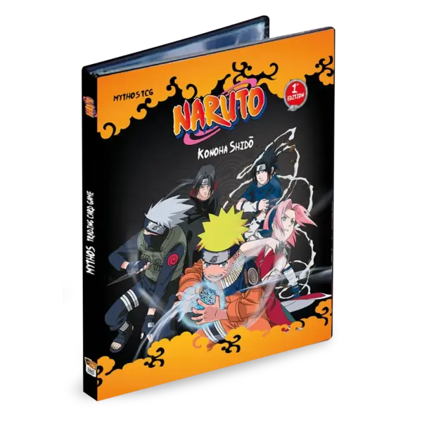 Naruto Mythos TCG Konoha Shidō Collector Binder