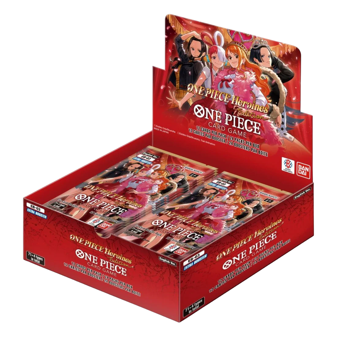 One Piece Heroines Edition EB03: Booster Box (24) English – Templars Arena  Gamecenter