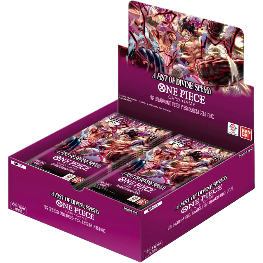 One Piece Card Game A Fist of Divine Speed (OP11) English - Booster Box (24 Boosters)