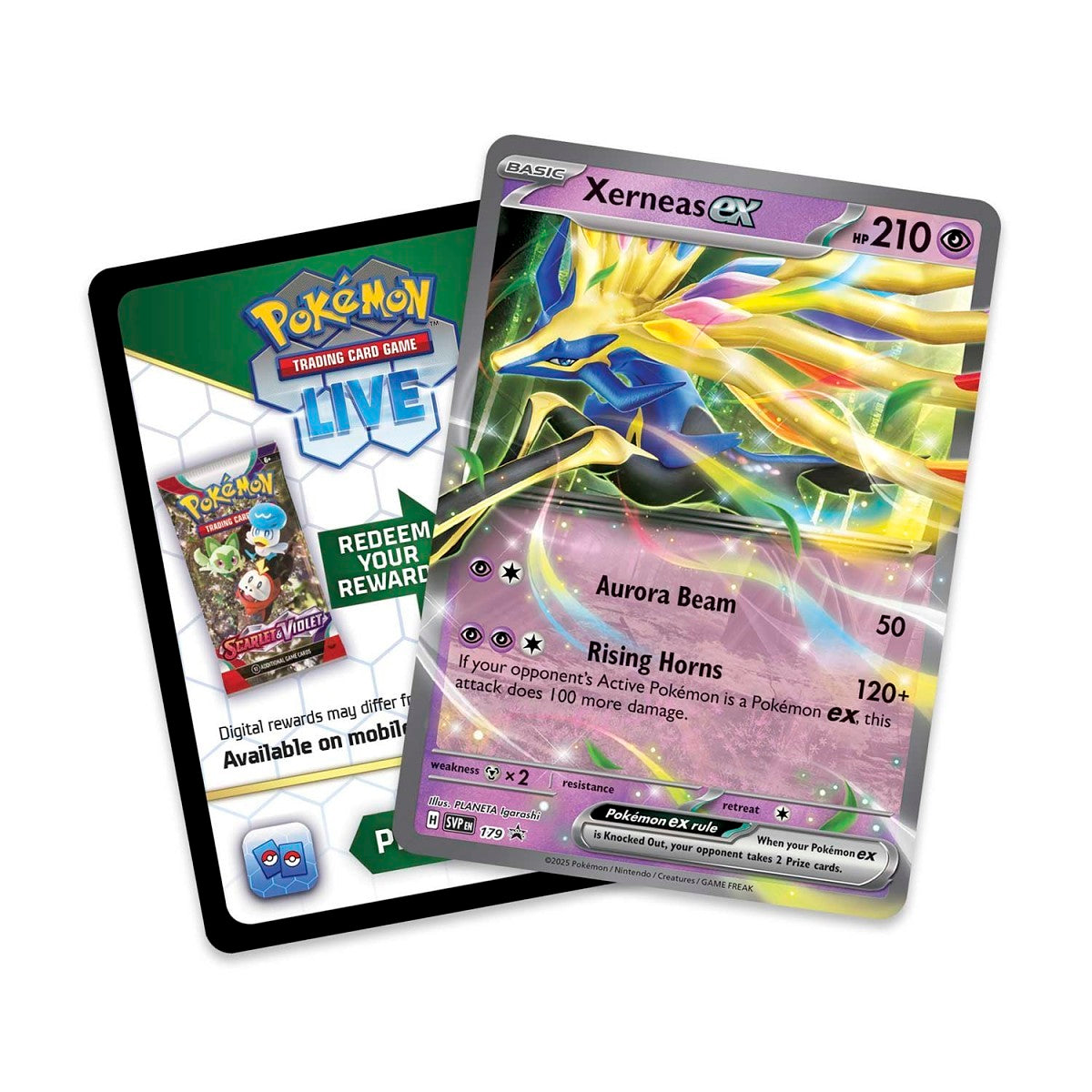 Azure Legends Tins: Xerneas ex Tin (4 Boosters)