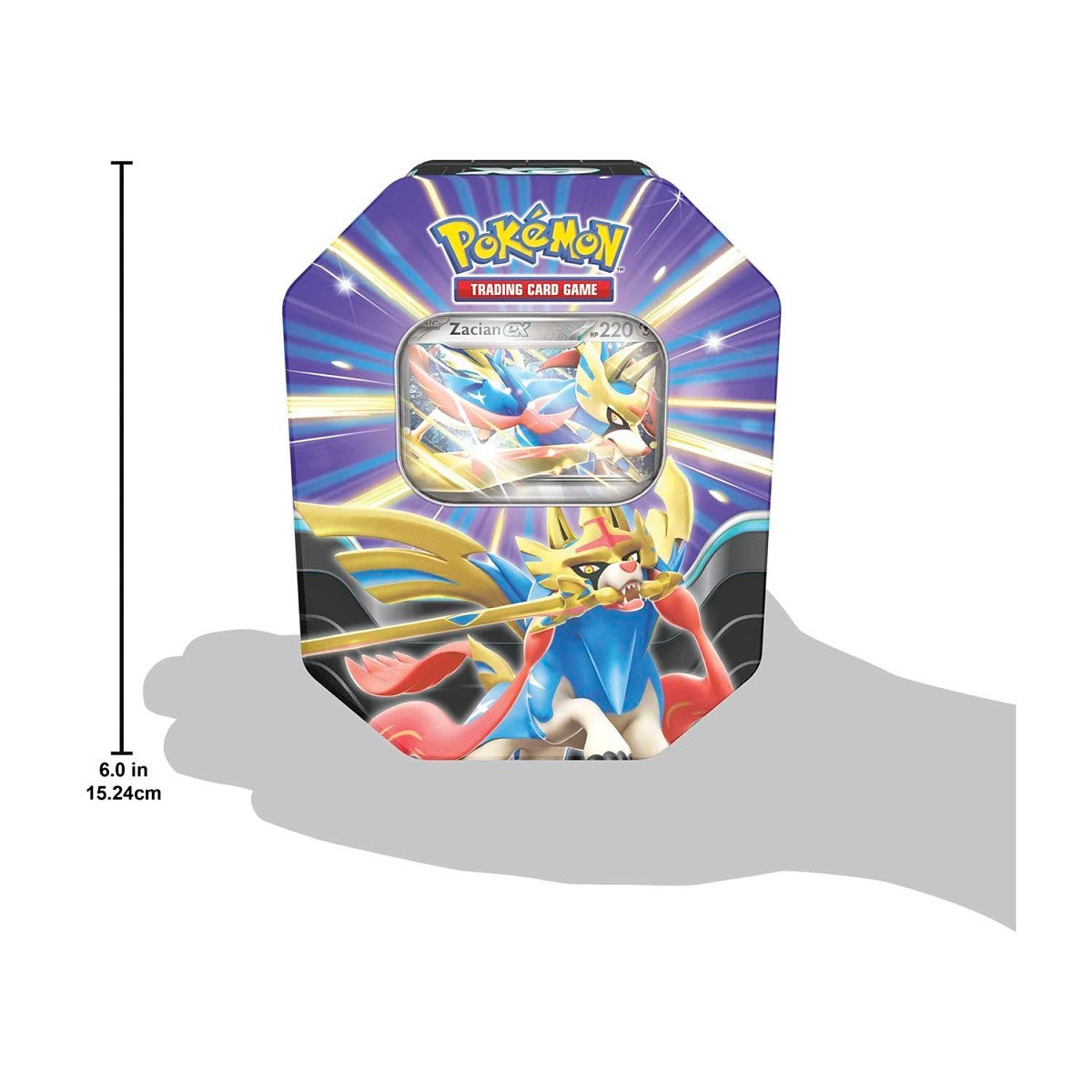 Slashing Legends Tins: Zacian ex Tin