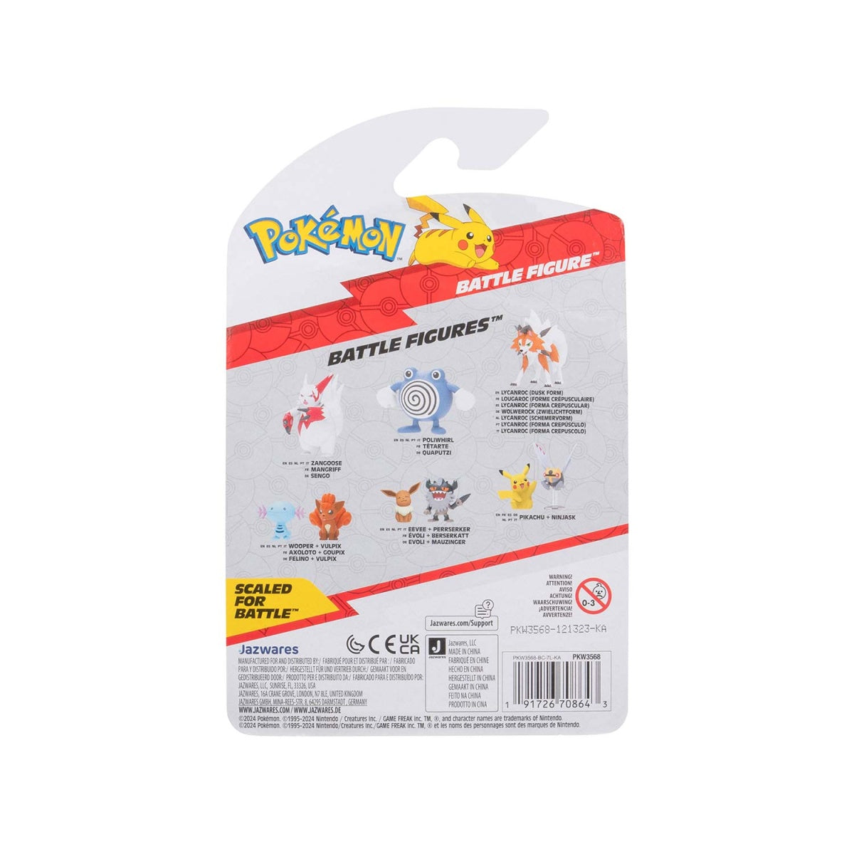 Pokémon Zangoose Battle Figures 7cm